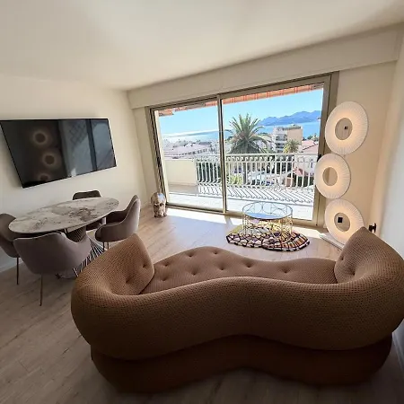 Triple Panorama Vue Esterel Suquet Terrasse Garage * Cannes