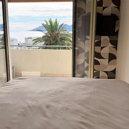 Triple Panorama Vue Esterel Suquet Terrasse Garage Apartamento Cannes